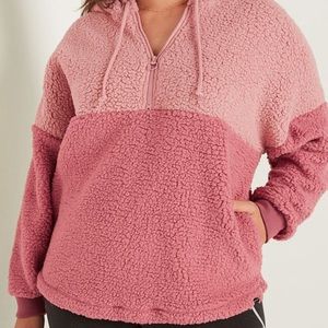 PINK pullover jacket.. Tarte pallet and mk bag